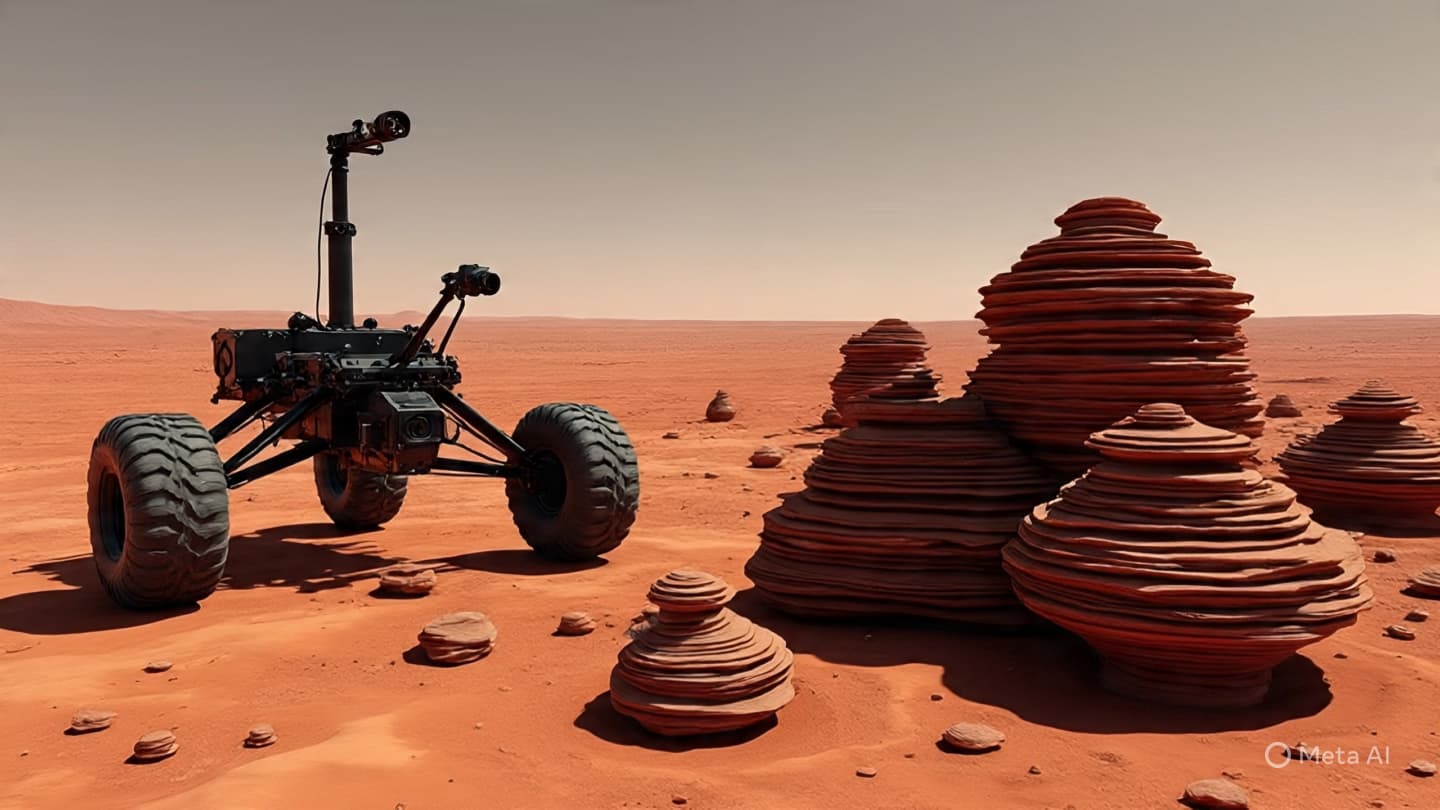 Fish Scales on Mars Are Really the Fingerprints of Time