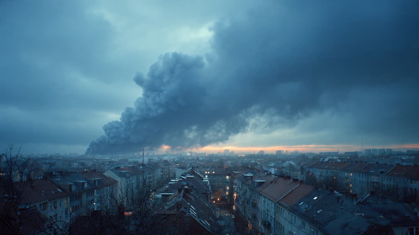 When the Stillness of the Industrial Park is Broken by the Heat of Fire