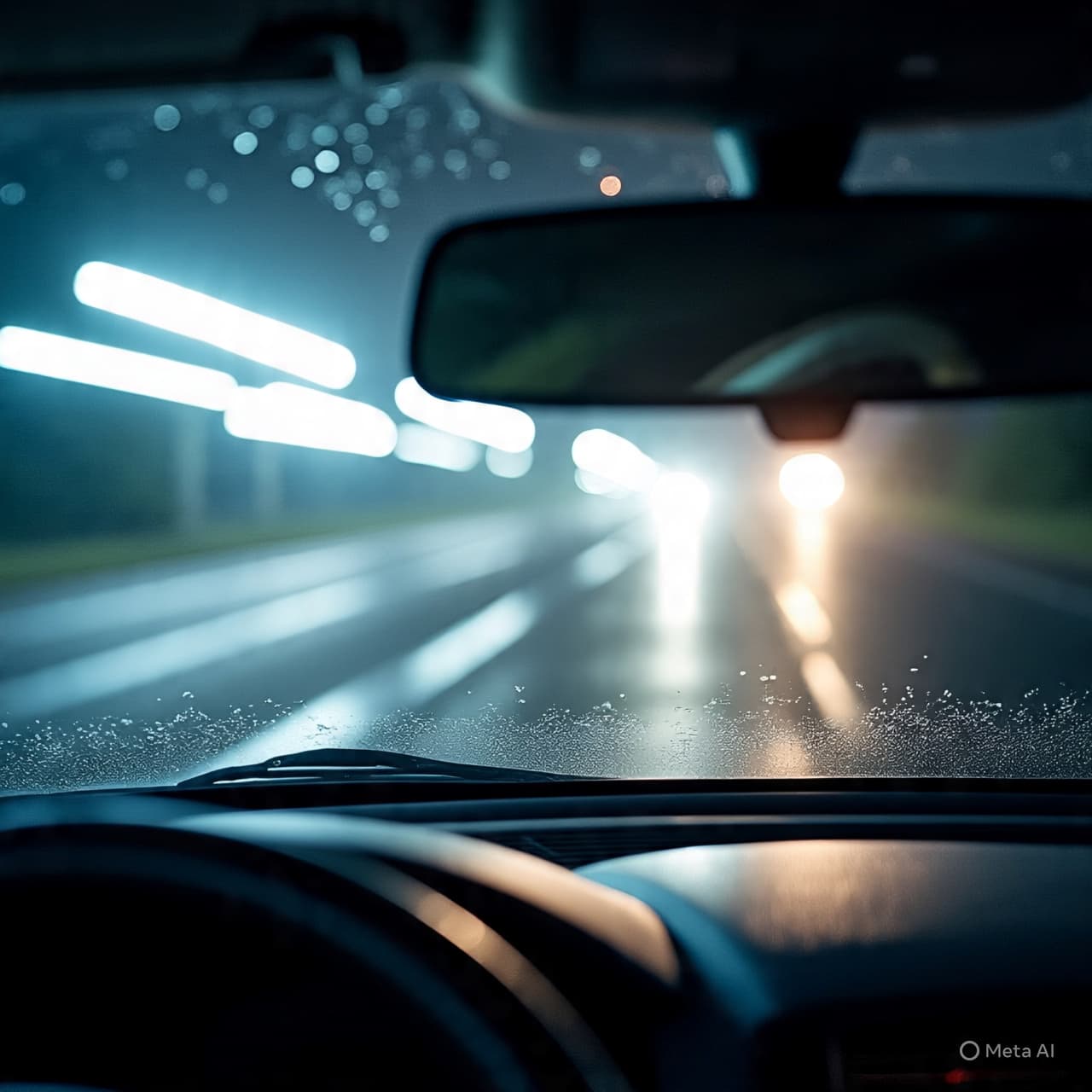 The Piercing Light: Reflections on the Blinding Glow of the Modern Road