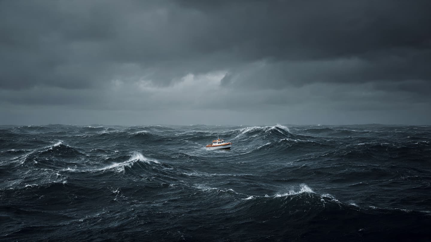 Between the Breaking Wave and the Distant Hope: A Night on Southern Waters