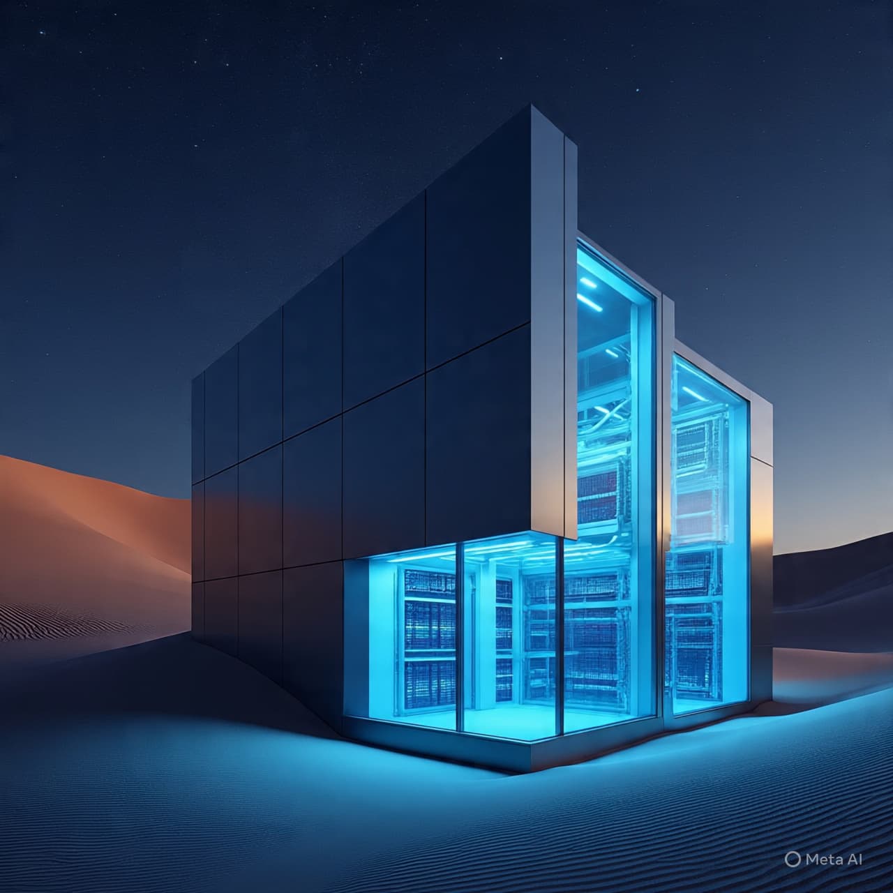 he Binary Breath of the Desert: Reflections on a Digital Shore