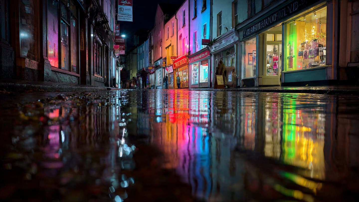 When the River Reclaims the Stone, A Reflection on the Saturated Streets of Cork