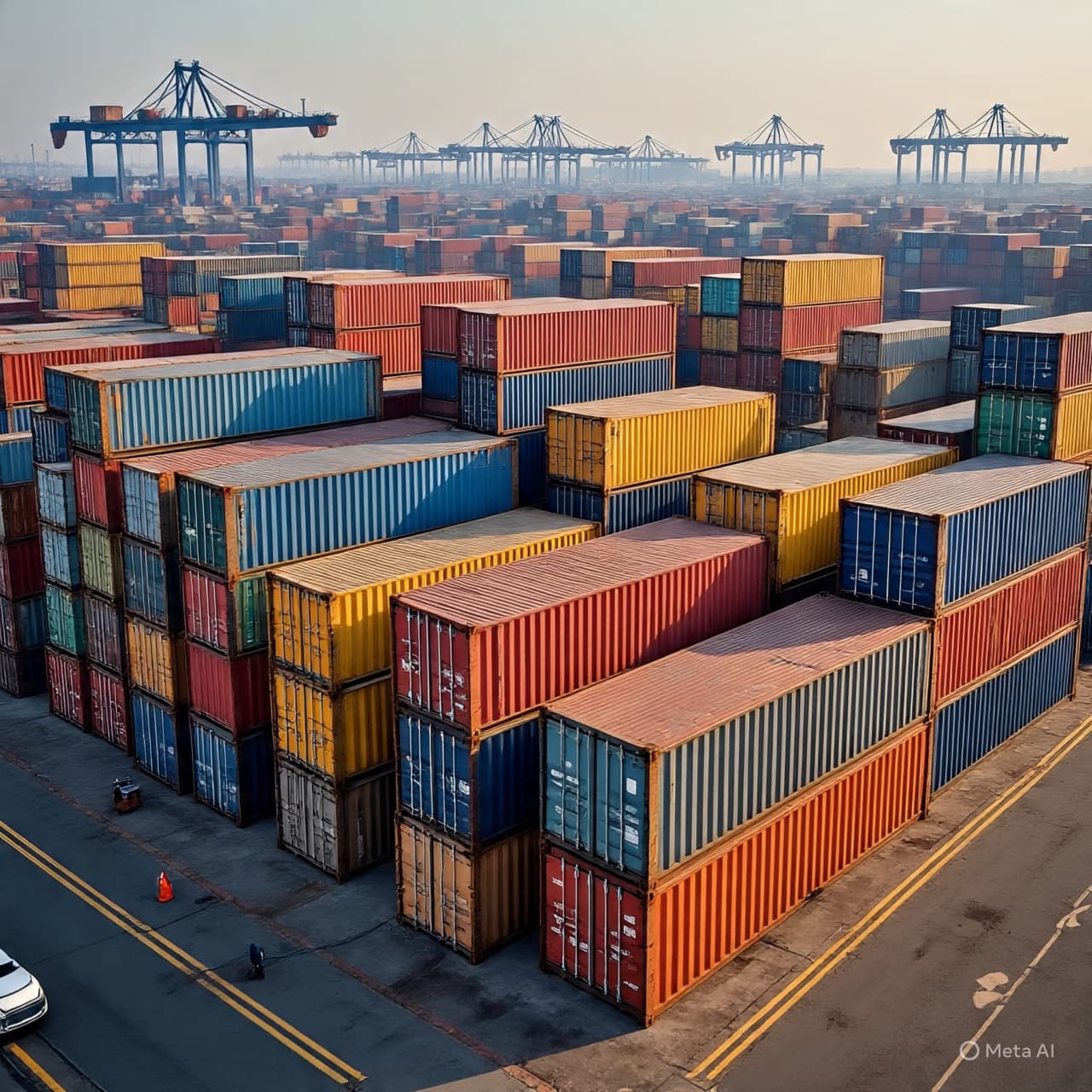 Among Crates of Yellow and Quiet Cargo, A Hidden Weight Emerges at Britain’s Shore