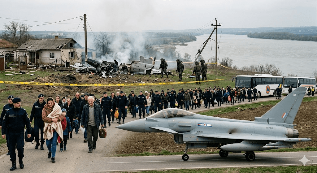 NATO Scramble: British Jets Intervene After Russian Drone Crashes in Romania