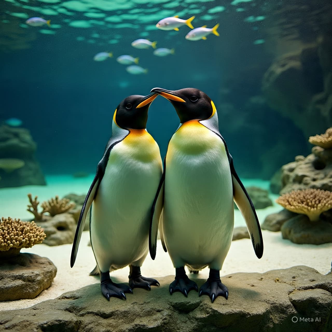 Where Love Waddles In: A Valentine’s Day Story Told in Black, White, and Ice