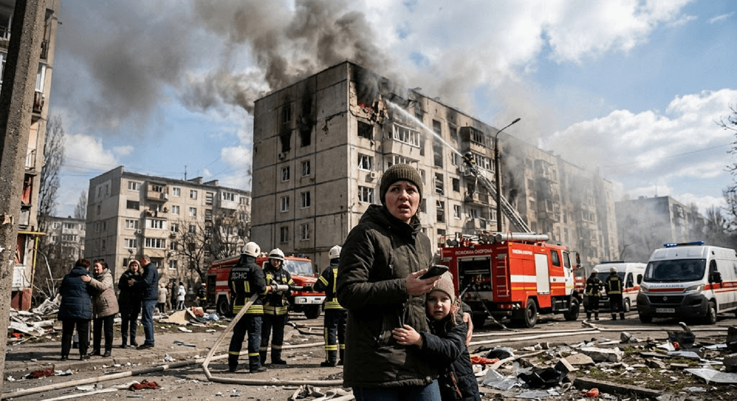 Daylight Terror: Russian Missile Barrage Claims Eight Lives Across Ukraine