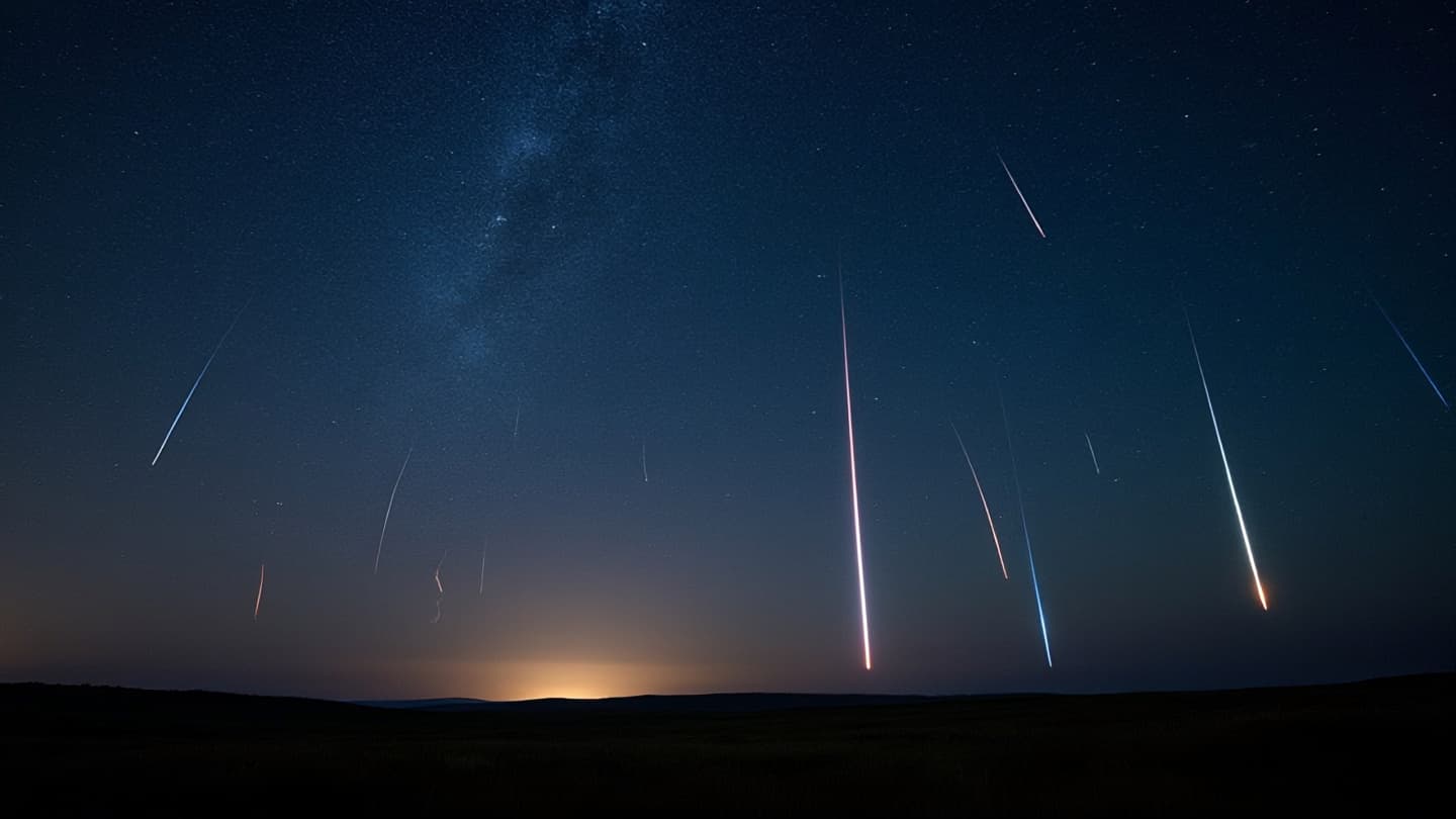 A Comet’s Legacy Returns as Light Across the Early Morning Sky