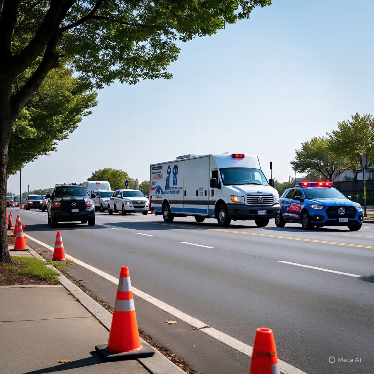 When the Motorway Stilled: A Chain of Collisions and the Fragility of Motion