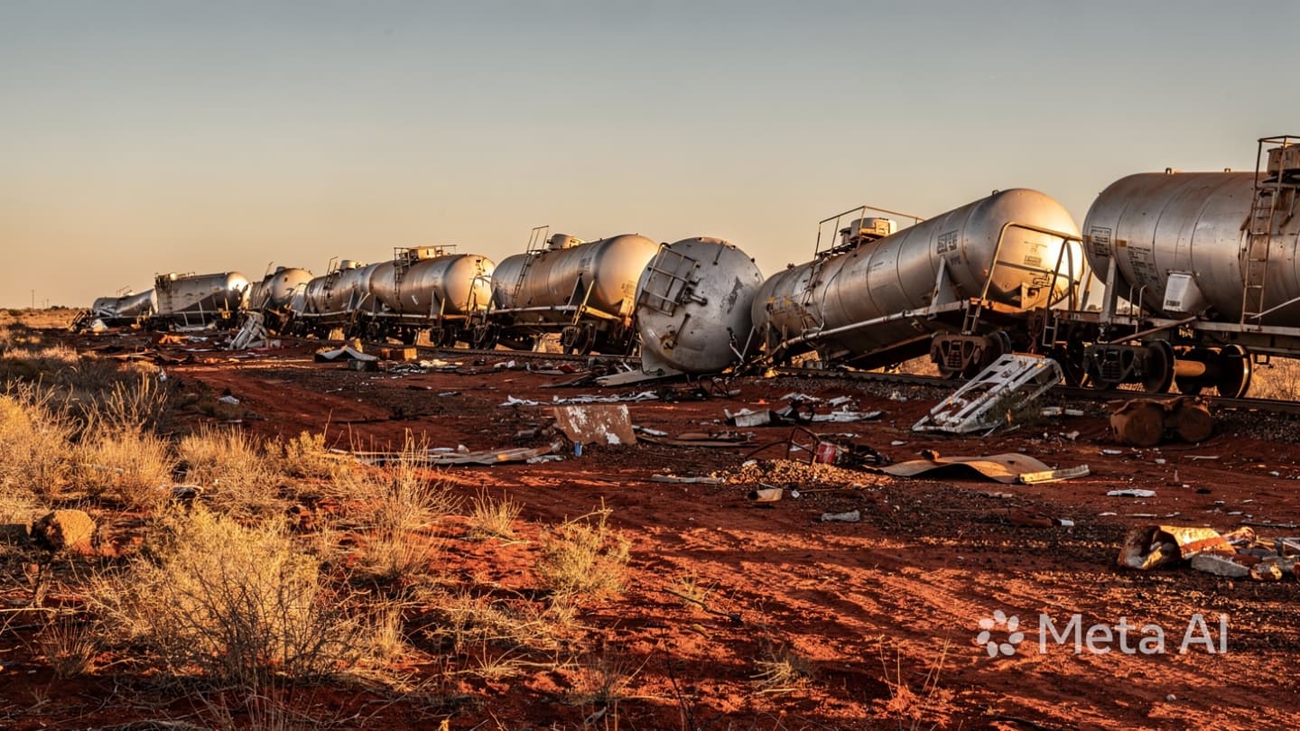 When the Iron Serpent Falters: Reflections on the Stillness of the Northern Tracks