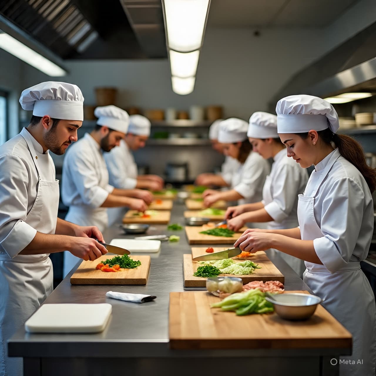 Under Shared Flames: When Student Chefs Carry the World Into the Kitchen