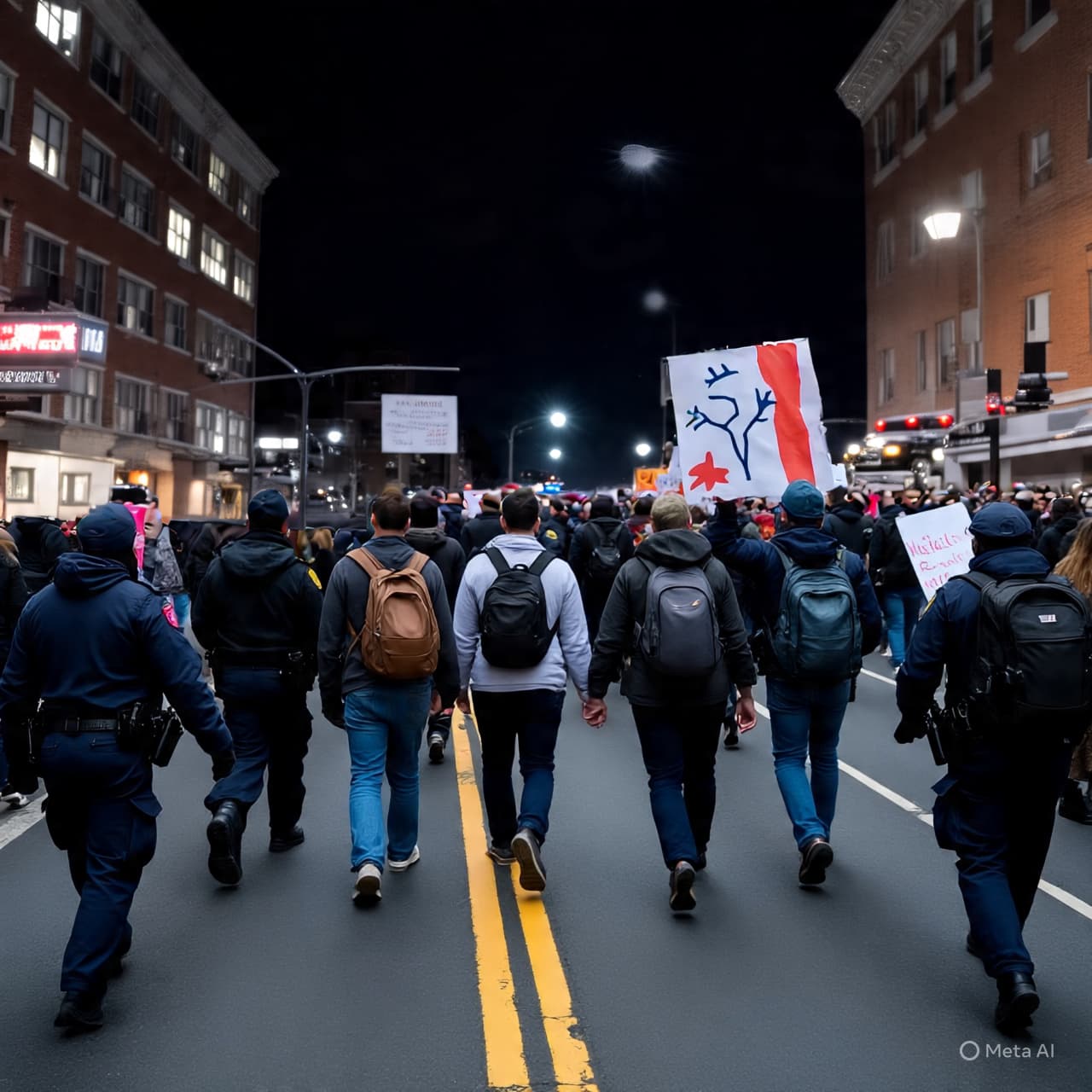 A Quiet Street Disturbed: Protest, Anger, and an Explosion Outside a New York Home