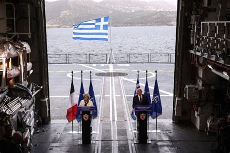 France and Greece to Renew Mutual Defense Pact and Broaden Cooperation