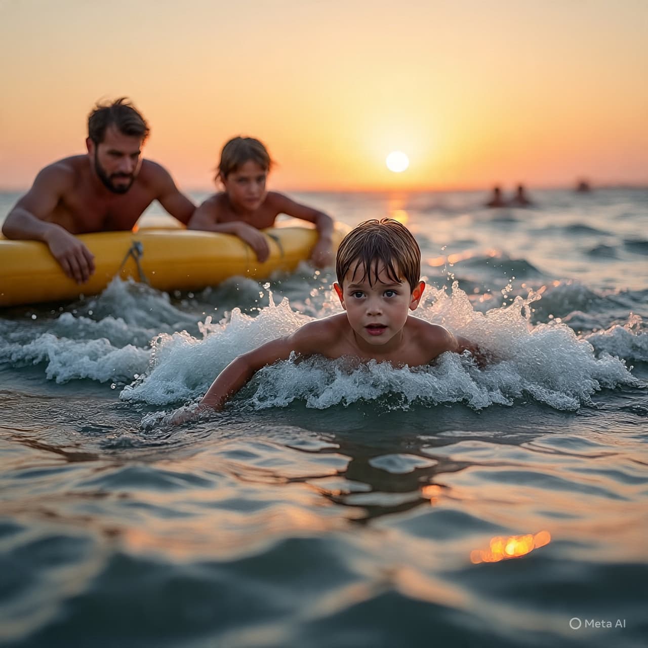 "The Swim of a Lifetime: How One 13-Year-Old Overcame Impossible Odds to Save His Family"
