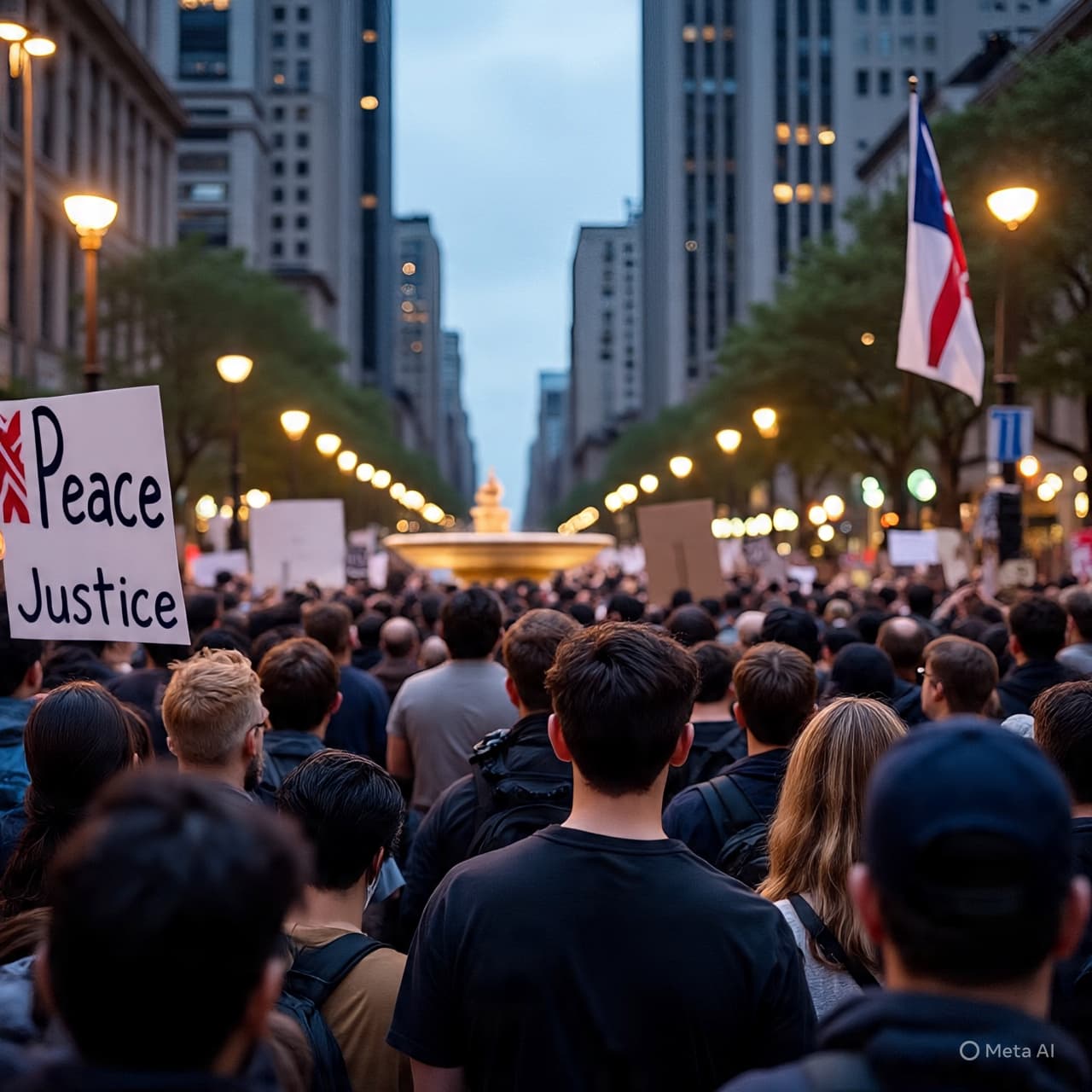 Where Harbour Air Thickens and Voices Gather: An Australian Evening of Arrival and Dissent