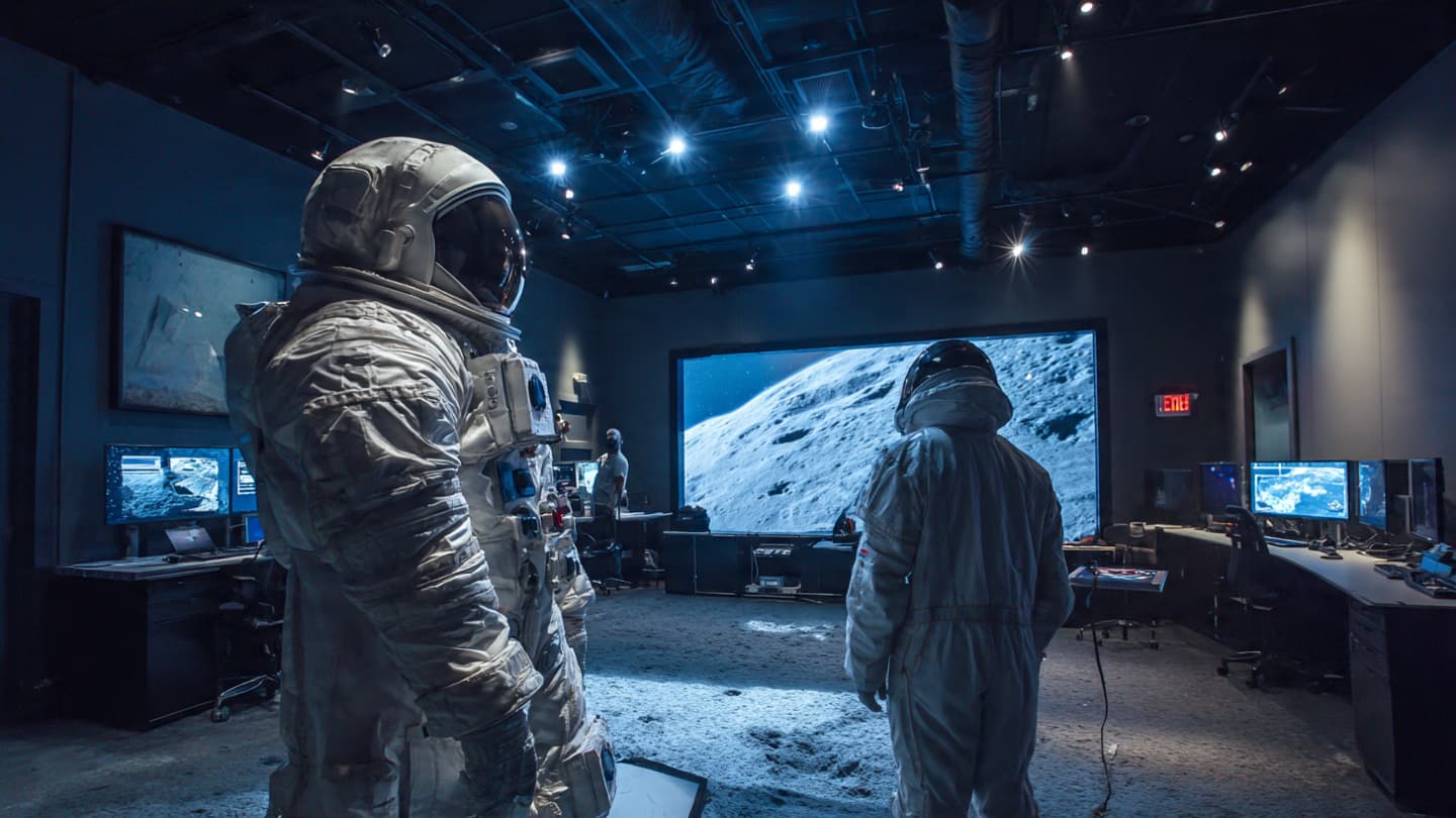 Beneath Quiet Stars, A New Spacesuit Begins Humanity’s Next Walk