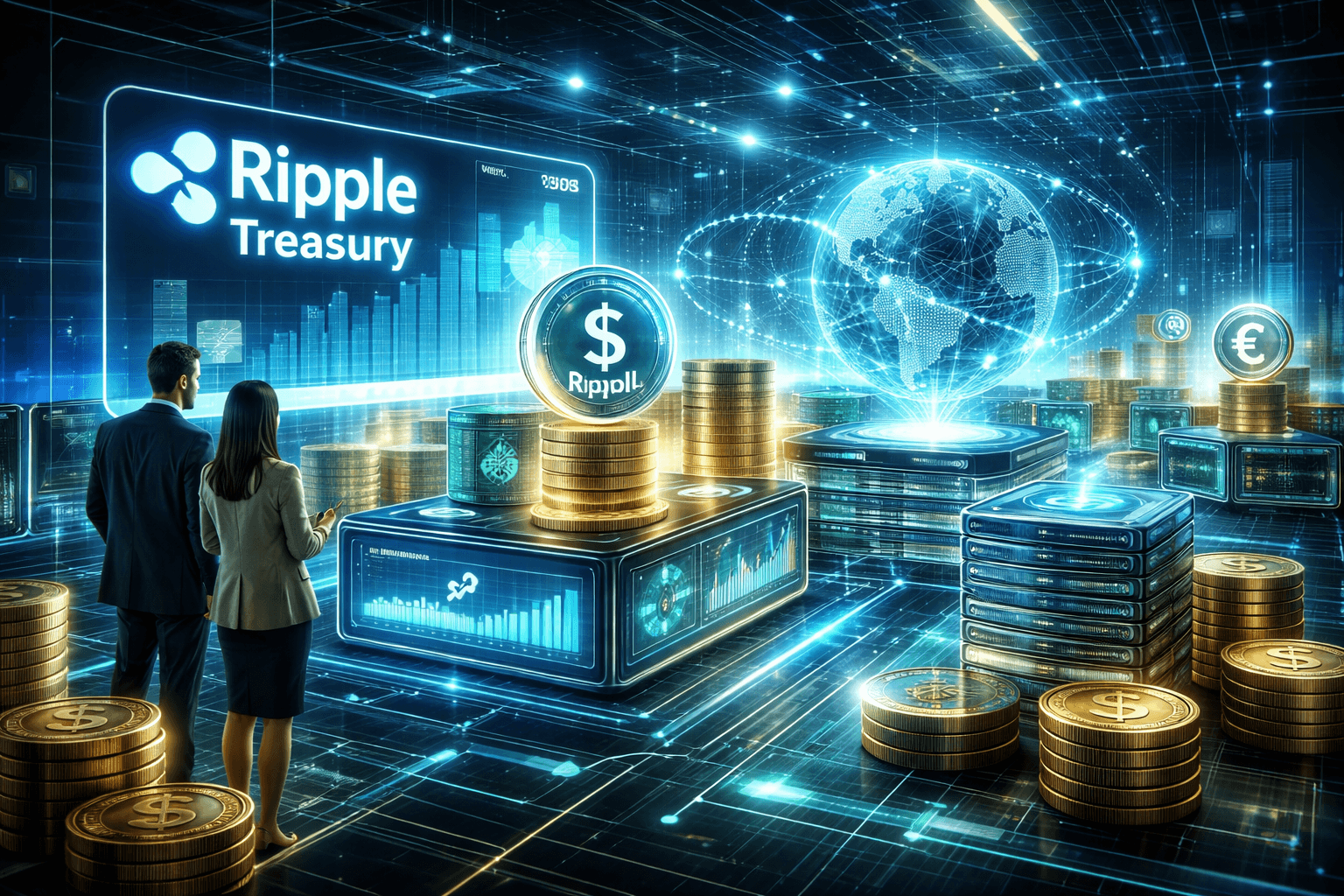 Ripple Unveils Next Gen Financial Infrastructure with Treasury Product Launch via GTreasury Subsidiary
