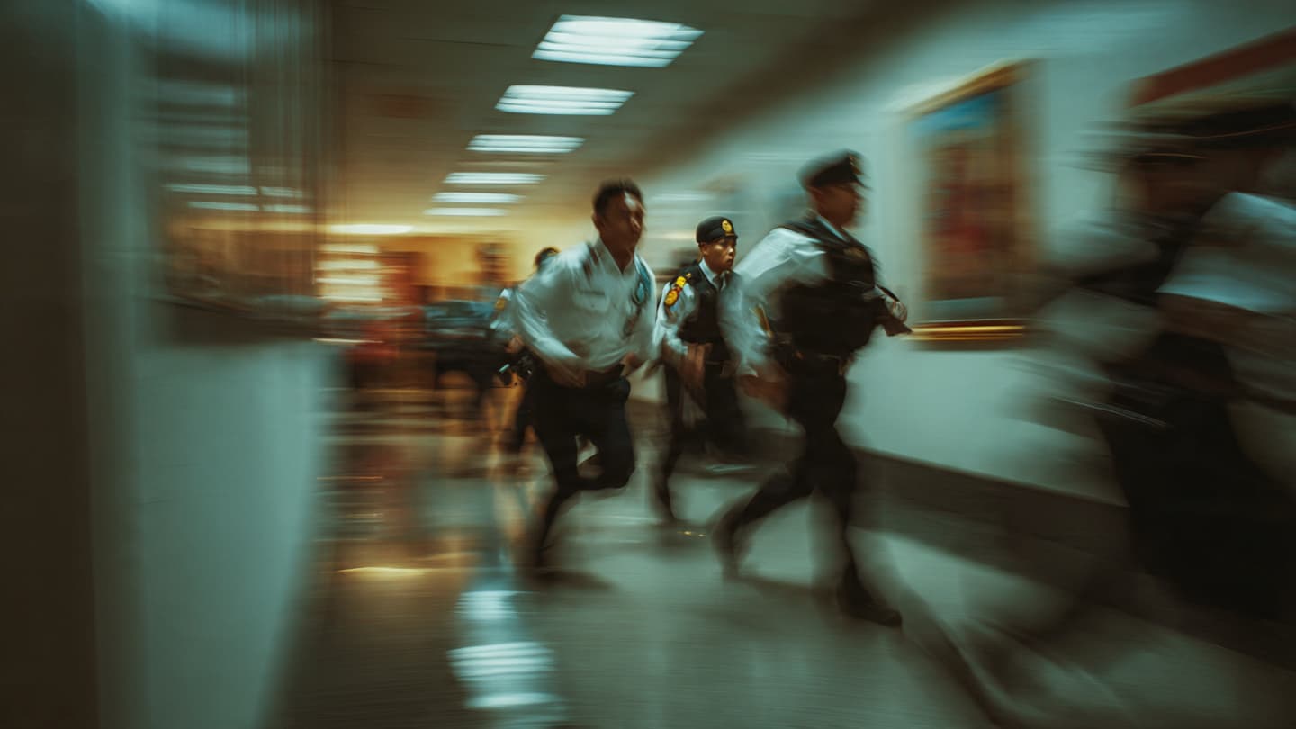In the Senate’s Echoing Corridors, Gunshots Revived the Ghosts of the Drug War