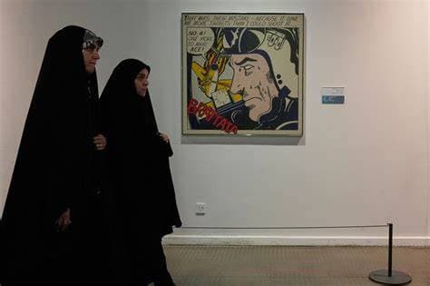 An Iranian Museum Holds a Rare Exhibit of American Art, Reflecting on War