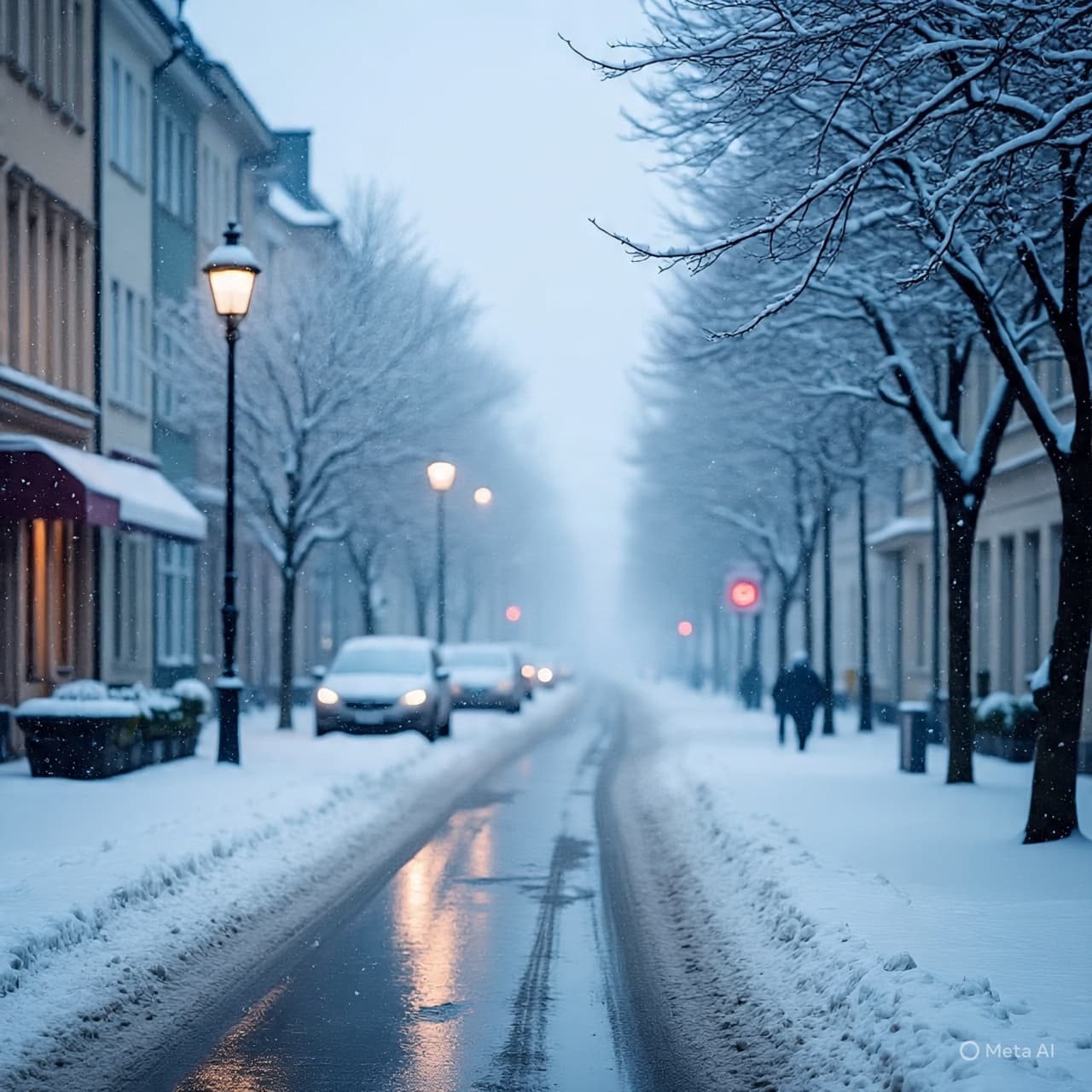 Between White Silence and Disruption: Life During a Snowstorm