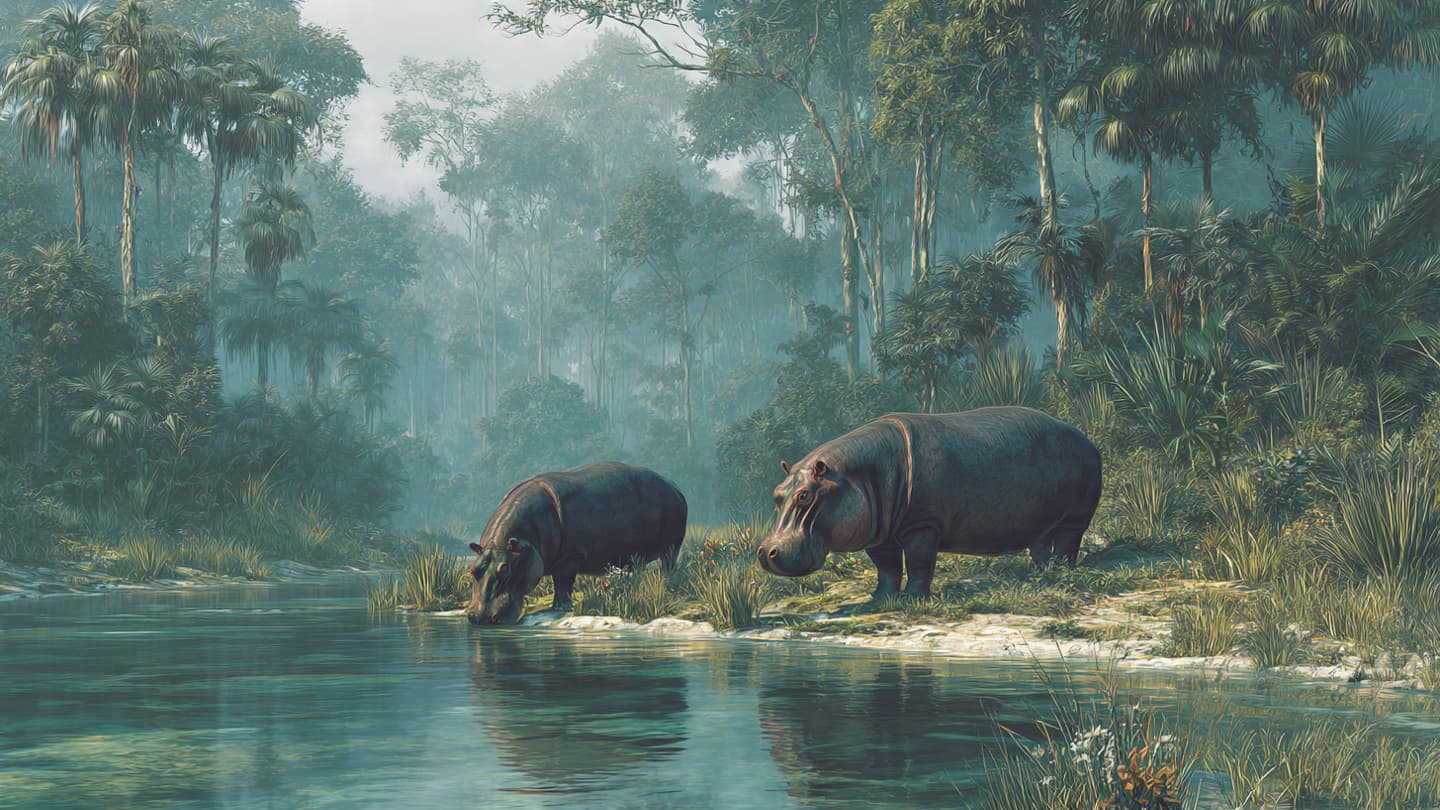 Colombia’s Wandering Hippos May Find a Distant Home Across the Ocean.