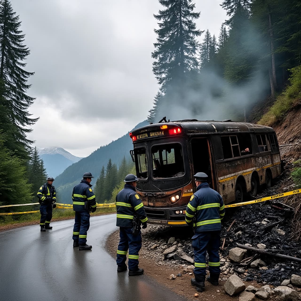 Between Flame and Fact: A Swiss Morning, a Burned Bus, and the Slow Work of Clarity