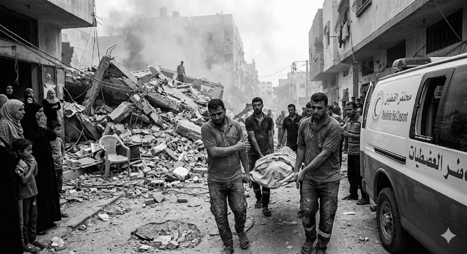 Death from Above: Two Palestinians Killed as Israeli Air Strike Batters Zeitoun Neighborhood