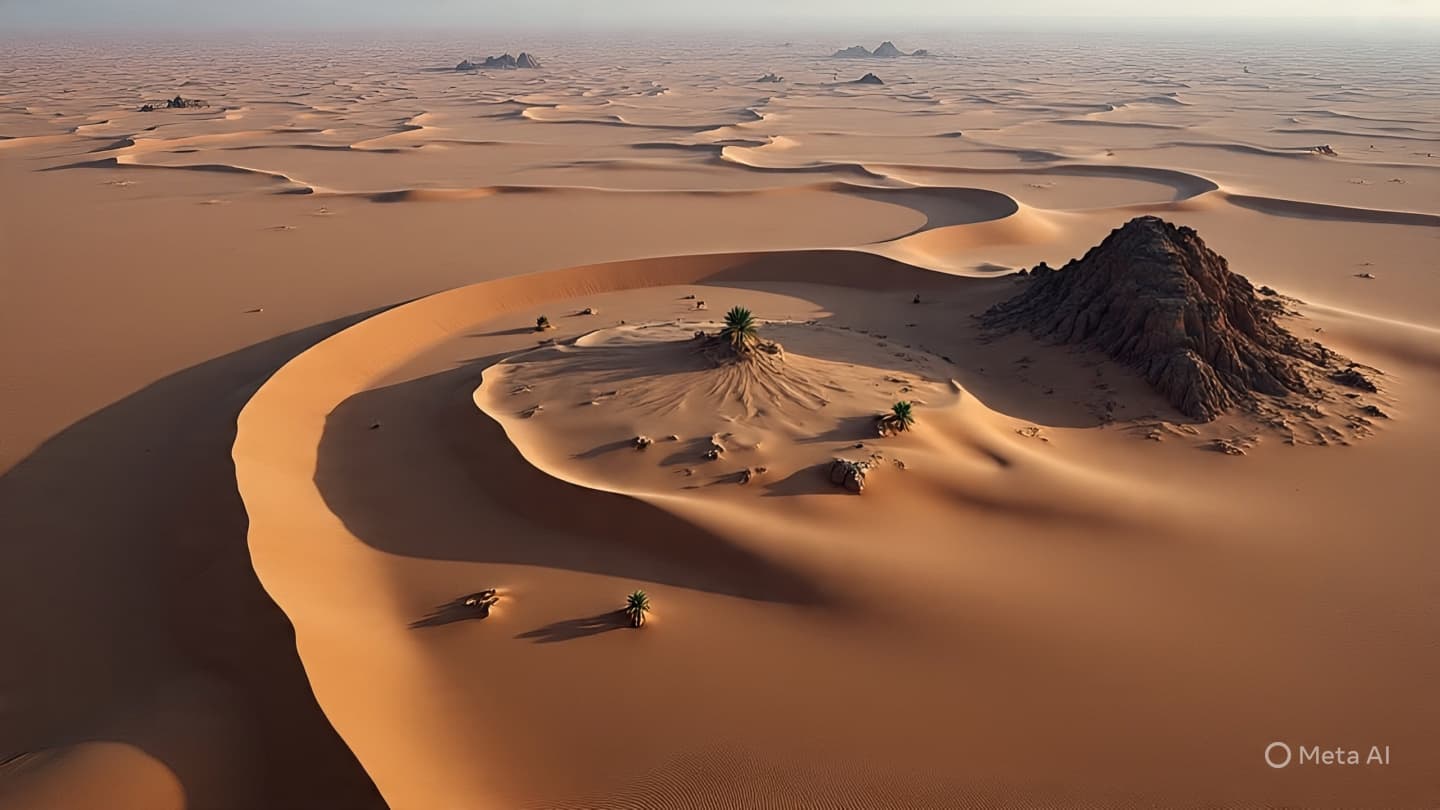 What Does the Desert See From Space? The Story of a Circular Mystery