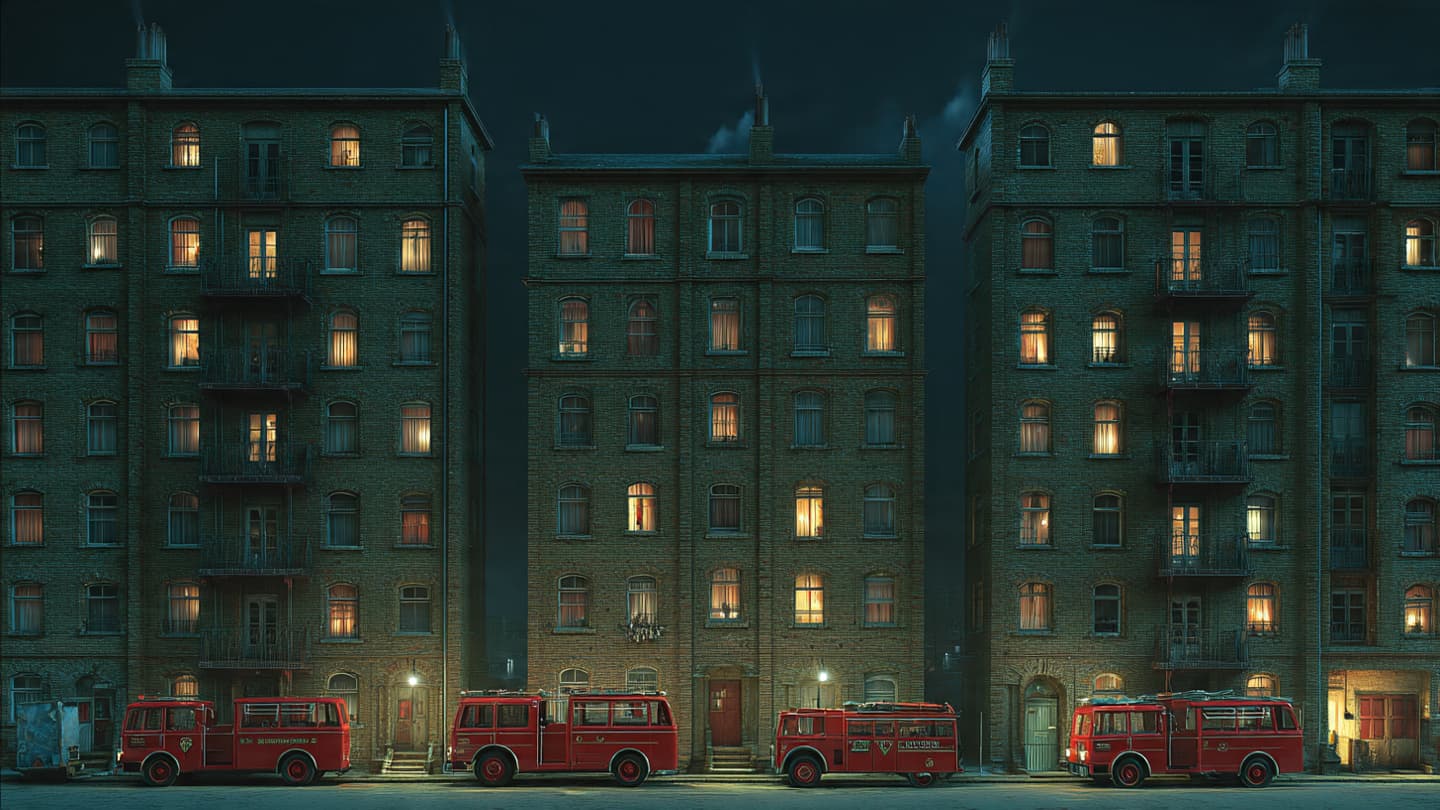 Between the Shuttered Window and the Smoke-Filled Hall, Tracing the Fire’s Path