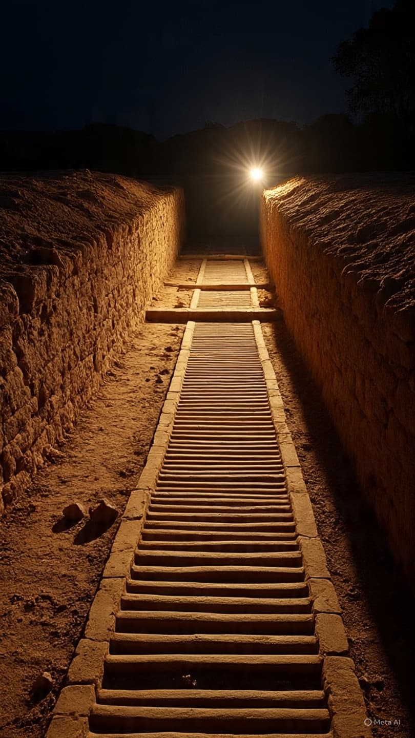 Between the Pyramids and the Deep Earth: A Narrative of the Re-emerging Water