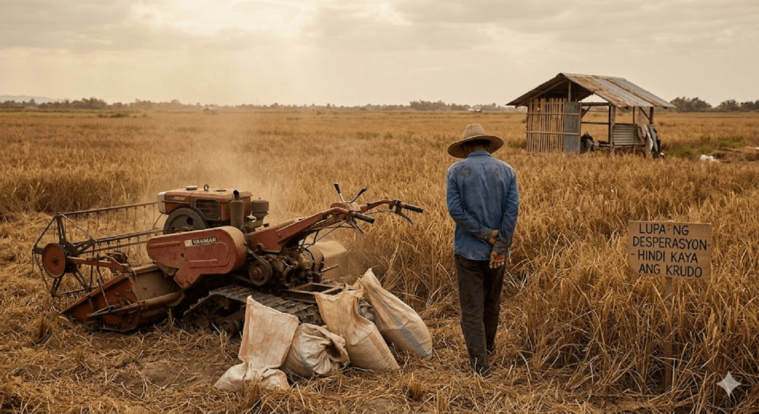 Fields of Despair: Rising Fuel Costs Force Philippine Farmers to Abandon Harvests
