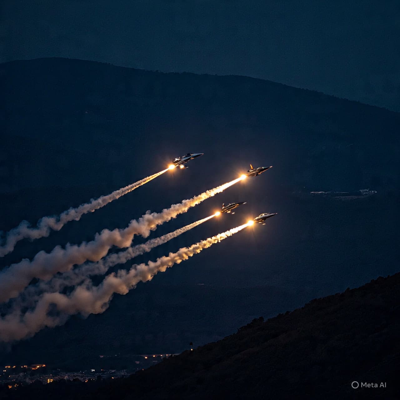 Flashes in the Night: Israel Launches New Wave of Airstrikes in Iran