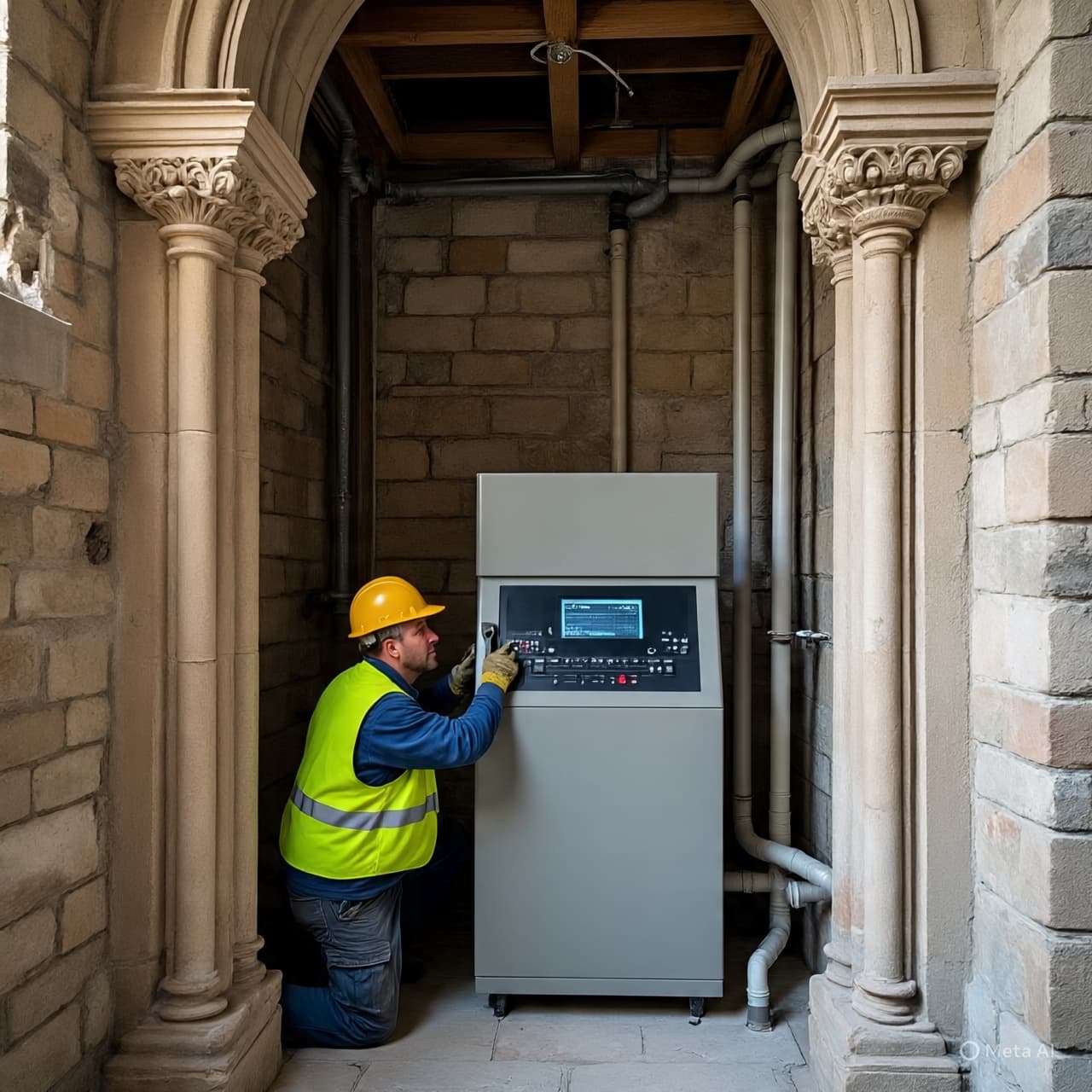 Where Future Technology Meets Ancient Stone: Reflections on the Green Retrofit of a Heritage Site