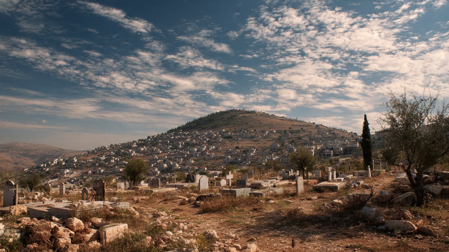 Even a Burial Ground Could Not Escape the West Bank Conflict