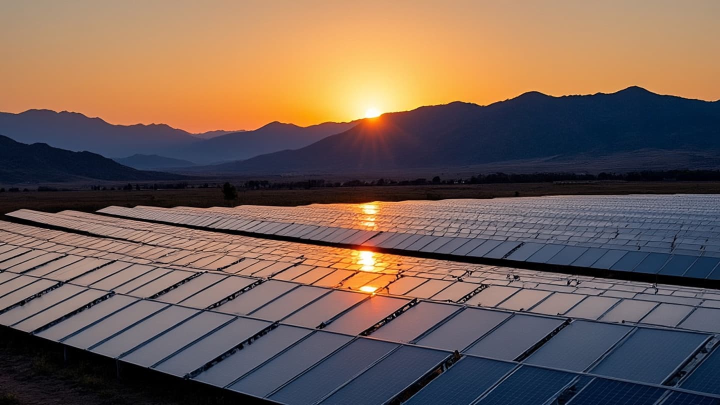 In the Golden Hour of Progress: A Narrative of Energy Among the Ancient Hills