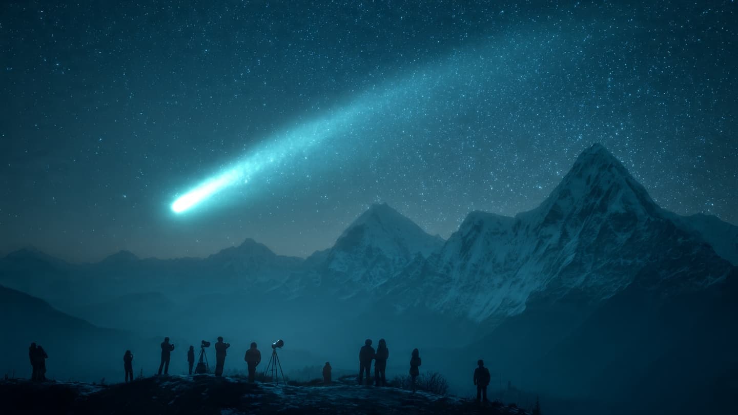 A Blue-Green Visitor Quietly Crossed New Zealand’s Sleeping Sky