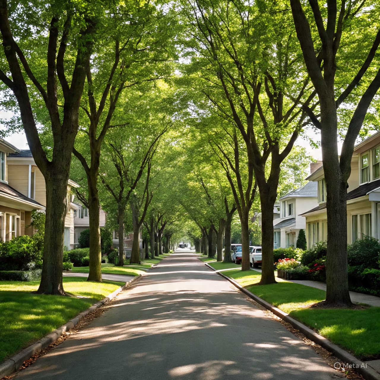“Between Footsteps and Front Yards: A Suburb’s Lively Crossroads”