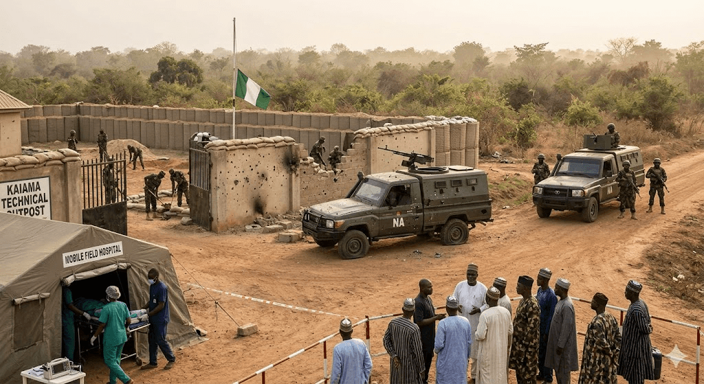 Ambush in Kaiama: Three Soldiers Killed in Deadly Terror Attack on Nigerian Army Base