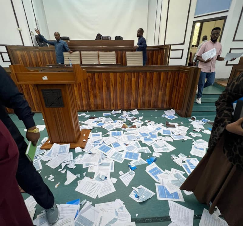 Chaos Erupts in Somalia’s Parliament Over Proposed Constitutional Amendments