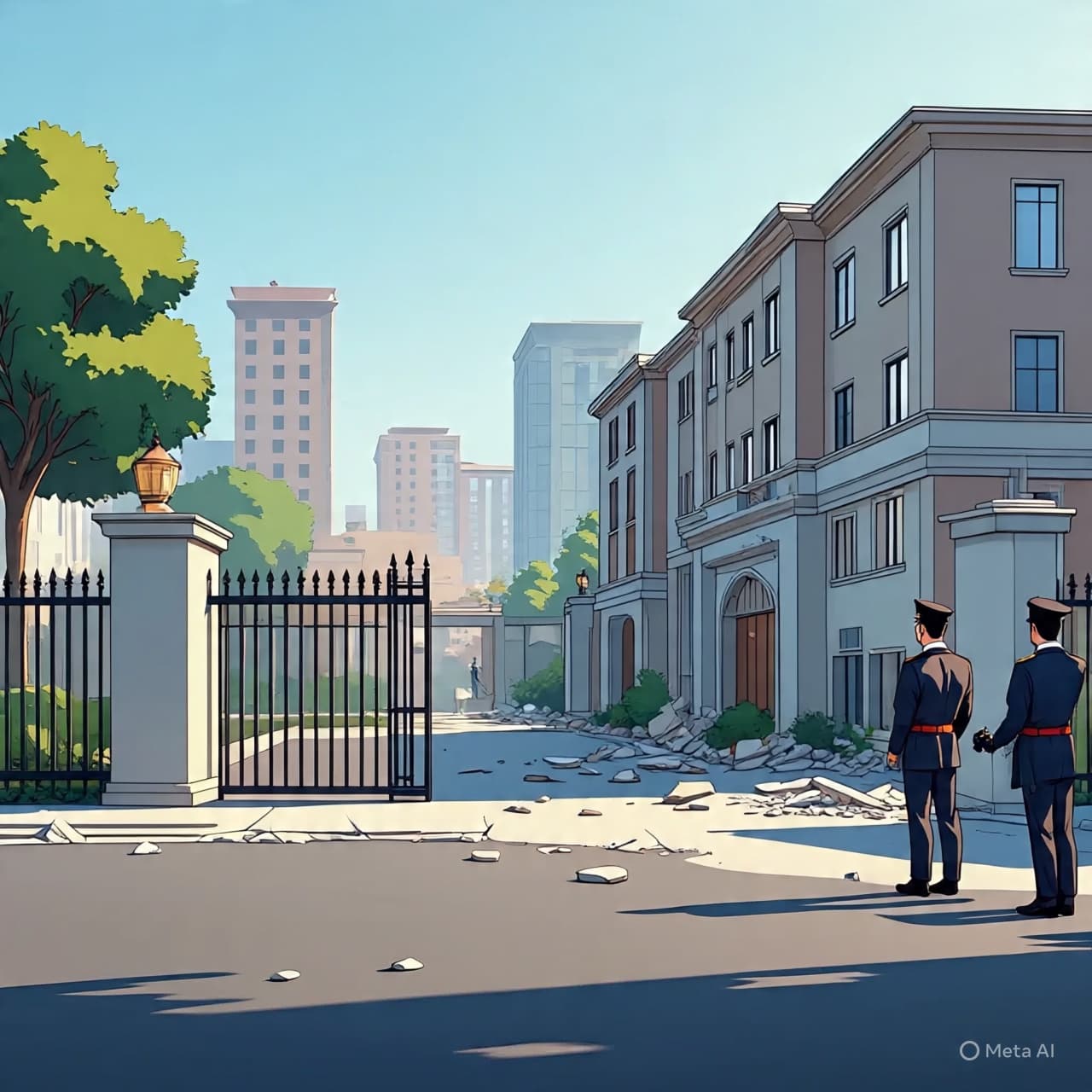 Between Embassies and Air Sirens: The Quiet Shock of War’s Debris