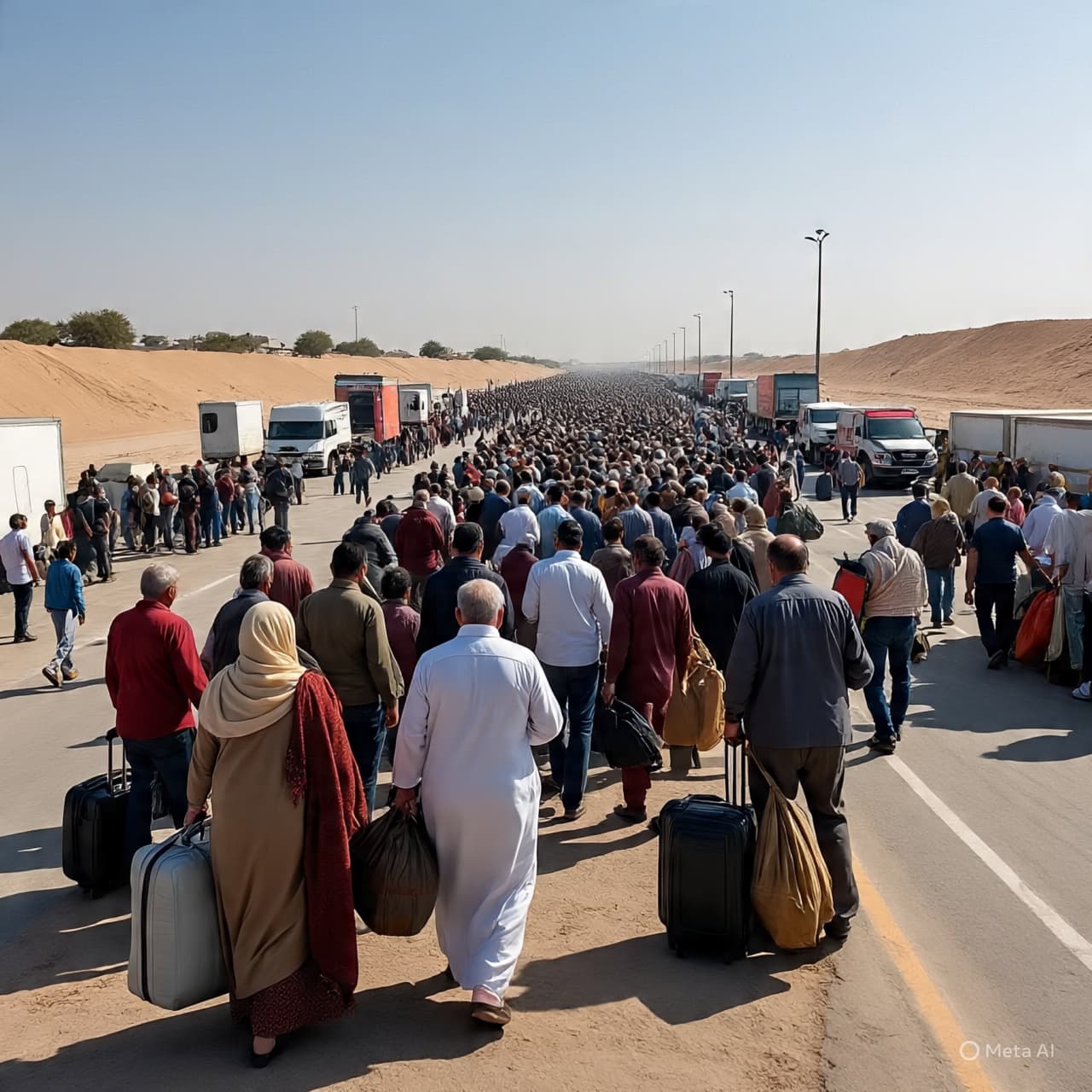 "Between Walls and Passage: The Rafah Border's Fleeting Moment of Hope"