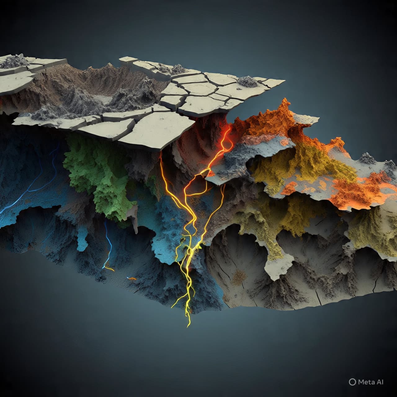 Beneath Still Waters, the Earth Quietly Rewrites Its Own Structure