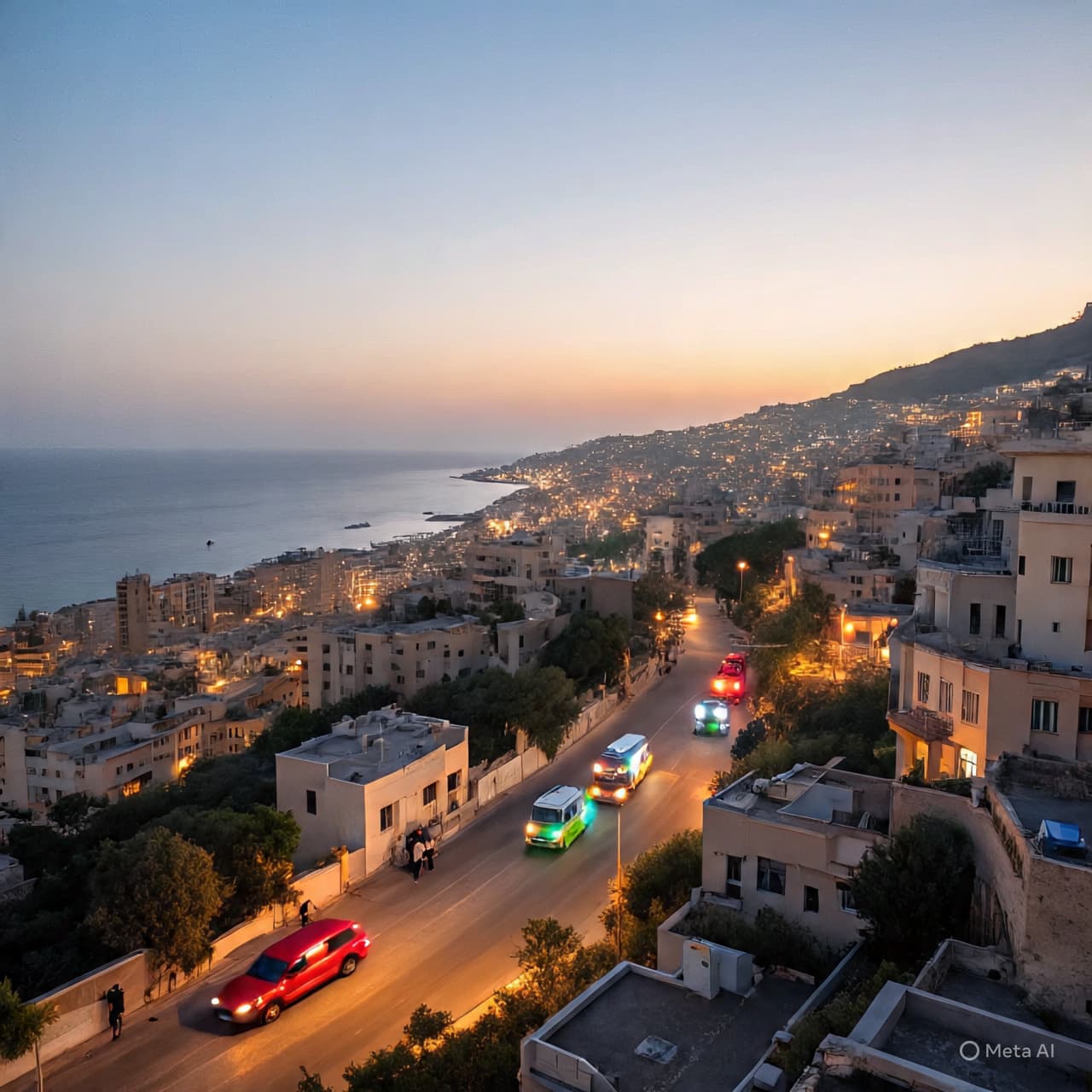 Where the Sea Meets the City Lights: Beirut and the Unfolding Rhythm of War