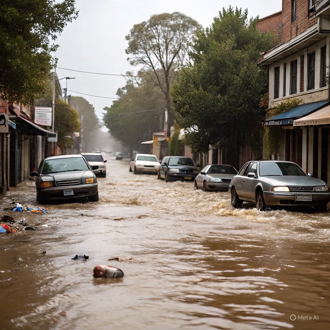 When the Streets Turned to Rivers: A Sudden Flood Sweeps Through Bangalow