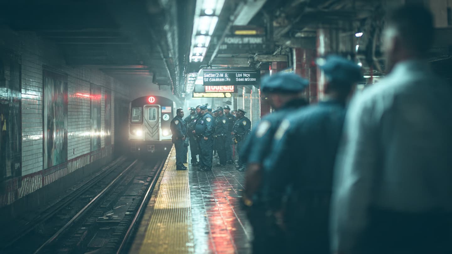 Beneath the City Lights, Questions Followed a Tragic Push