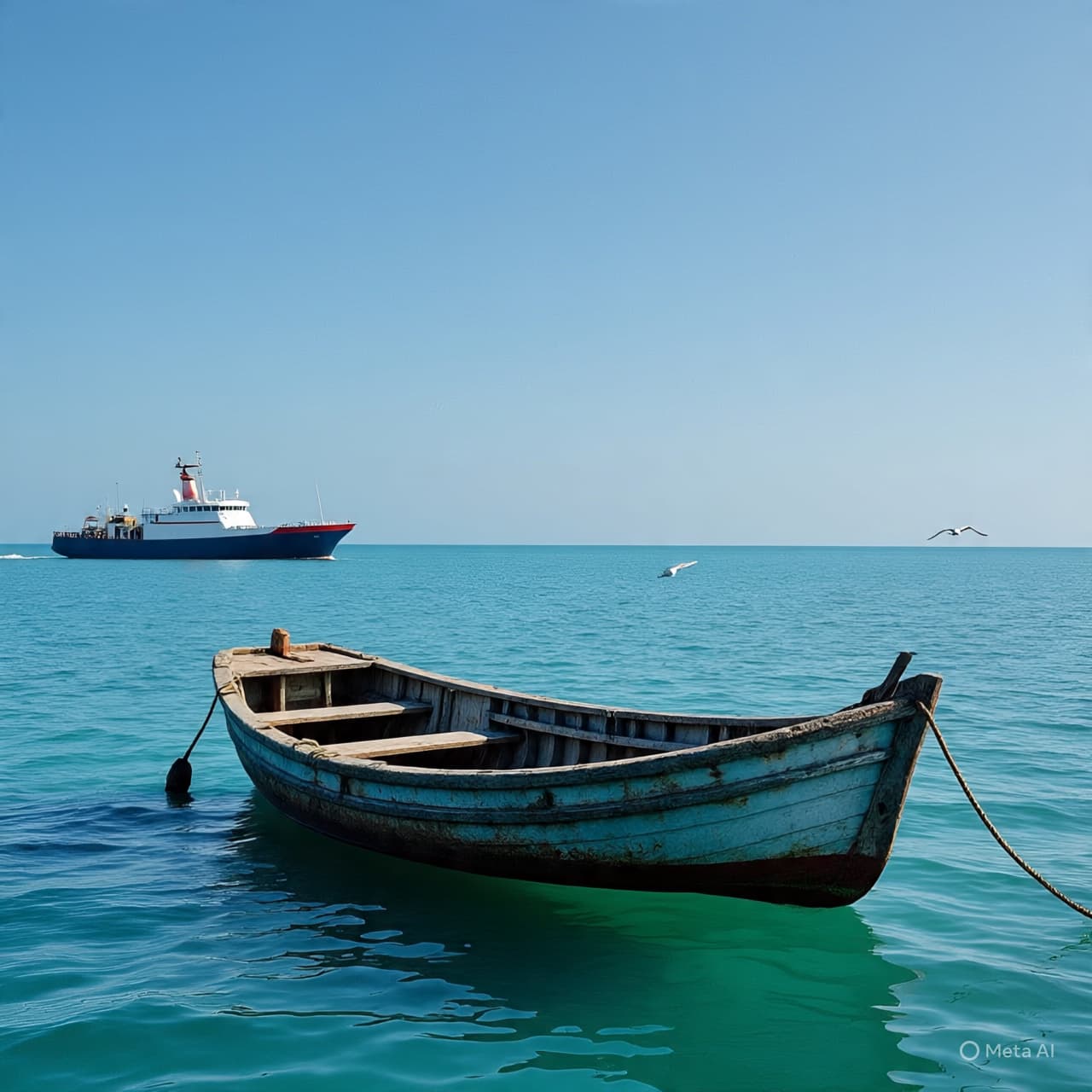 In the Wake of Dawn, Motion Conceals and Reveals: Maritime Interceptions