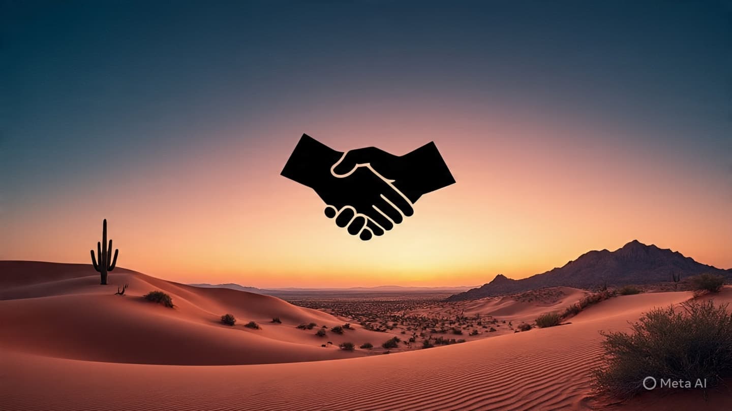 When Two Roads Meet in the Desert: Can Dialogue Rewrite the Future of Peace?