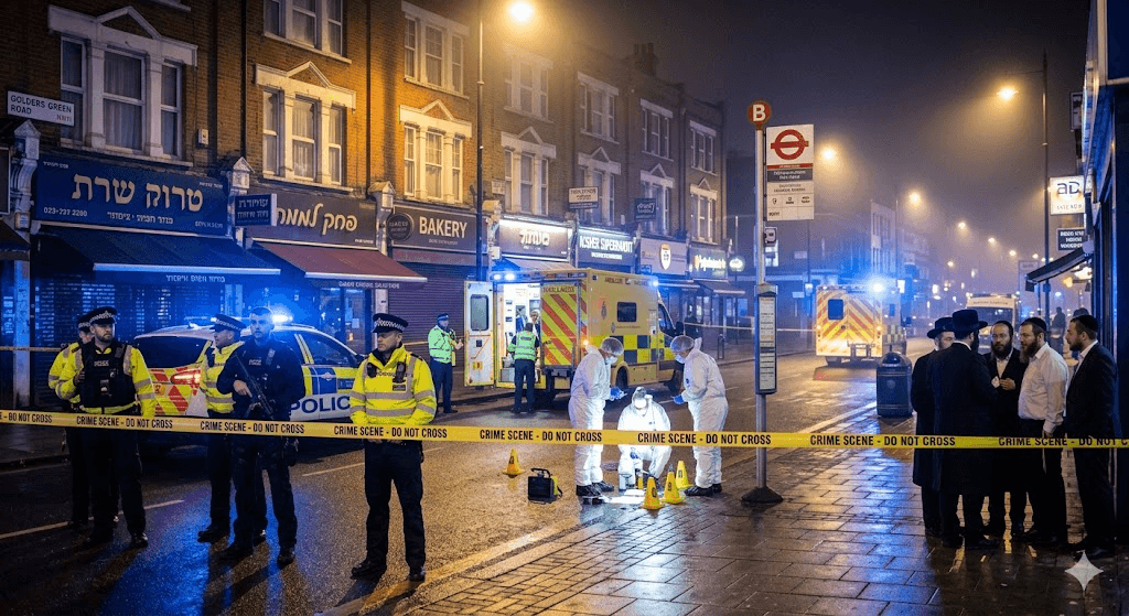 Terror in North London: Two Men Stabbed in Targeted Golders Green Attack