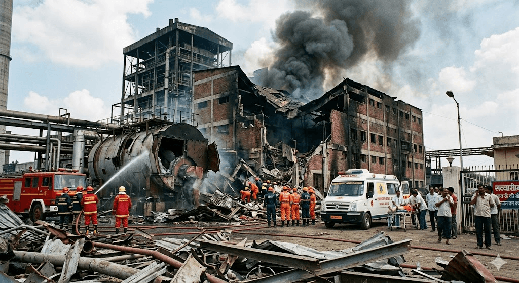 Tragedy in Chhattisgarh: 4 Dead, 15 Injured in Massive Power Plant Explosion