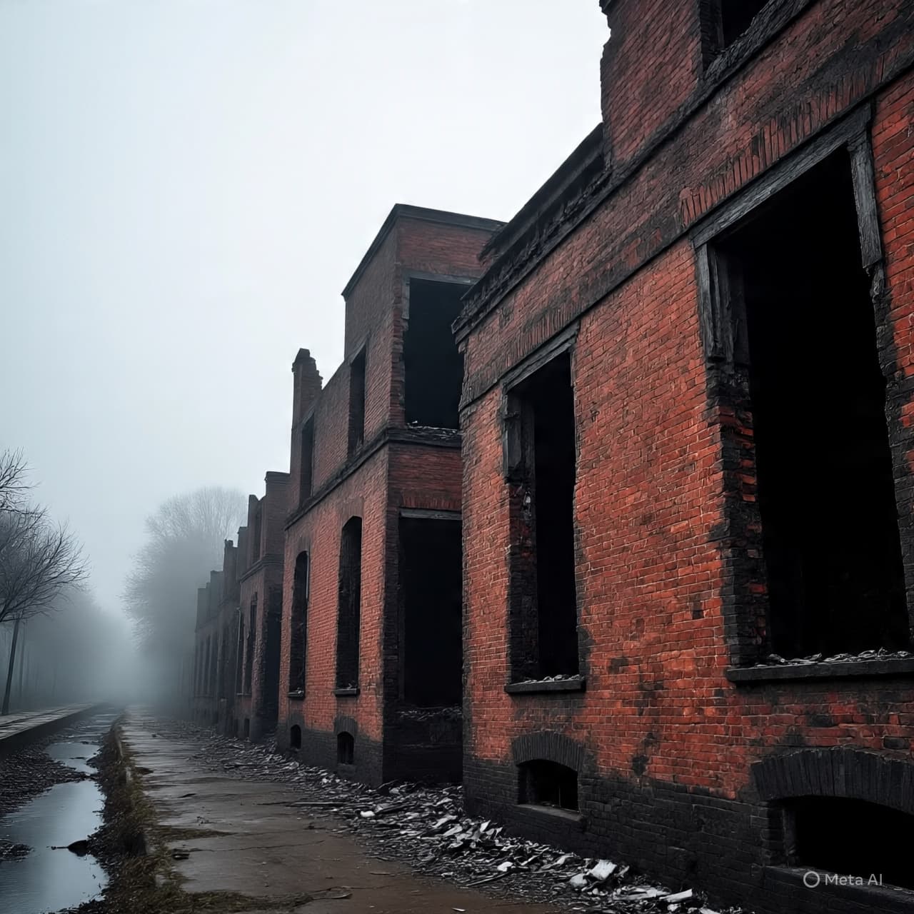 Between the Brick and the Flame: Observing the Loss of a City Landmark