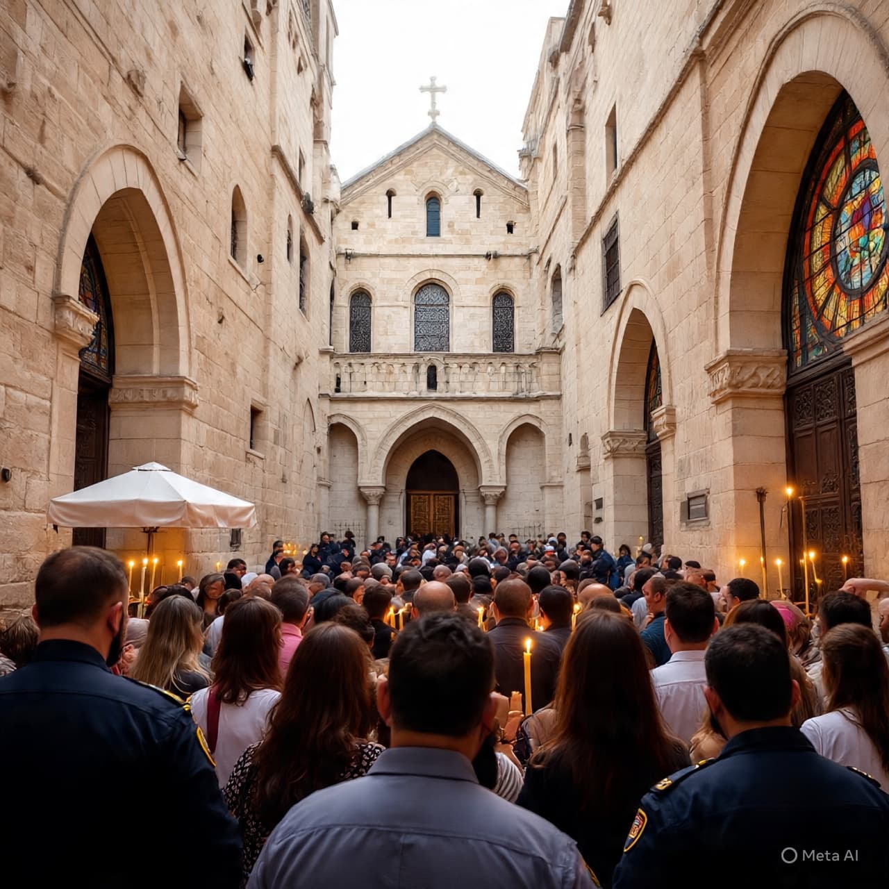 When Sacred Paths Narrow — Palm Sunday in Jerusalem Meets Modern Barriers